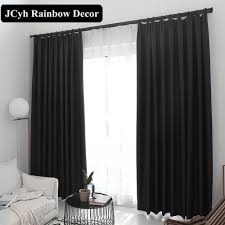 90 Blackout Window Curtains For The Living Room Bedroom Modern Blinds Curtains For Kitchen Drapes Fabric Panel Cortina Para Sala Black Curtains Living Room Blinds Curtains Modern Curtains With Blinds