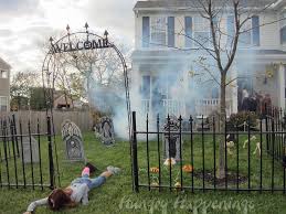 Other halloween fence ideas, for tall fences, will allow you to hang a scarecrow from the posts or attach them to some large cornstalks and secure them to the fence boards. Zombie Party Party Planning Ideas For Your Zombie Themed Event