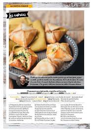 Chaussons Aux Epinards Brocciu Et Menthe Selon Cyril Lignac Recettes De Cuisine Cuisine Recette Entree