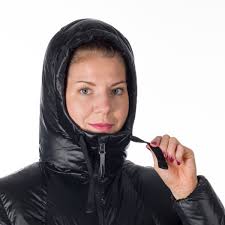 Women's winter jacket insulated long CONSTANCE black for only 104.9 €