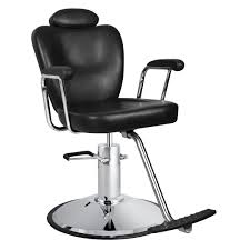 The Milano All Purpose Salon Chair Features Removable Headrest Steel Arms With Black Accents 45 Degree Salon Styling Chairs Chair Style Salon Chairs For Sale