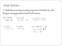Logika Matematika Bagian 2 Argumen Ppt Download