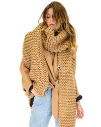 Our mini herringbone scarf knitting pattern is a classic scarf knit from just 3 skeins of our unspeakably soft understory yarn. Chunky Knit Scarf Camel Urbankissed Sustainable Marketplace