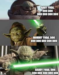 The baby yoda meme originated on the disney+ television series the mandalorian. The 50 Best And Funniest Baby Yoda Memes 50 Best Funny Babies Yoda Memes