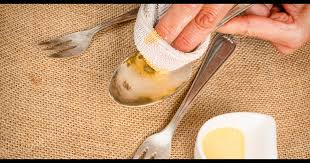 The knife is super thick and 420 steel. How To Clean Silverware And Remove Tarnish At Home Today