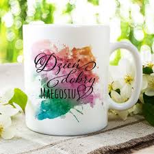 Kubek może towarzyszyć tobie albo stać się wyjątkowym prezentem dla znajomego właściciela psa i jego rodziny. Dzien Dobry Kubek Z Nadrukiem Magicgifts Personalizowane Prezenty I Upominki