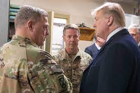 Gen austin scott miller chats with afghan forces on kabul streets. Trump Discussion