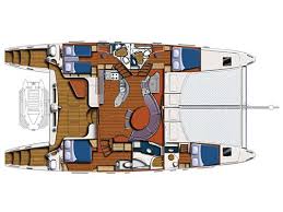 Bateau Milo One Catana 58 Catamaran Yacht Boat Galley Sailing Yacht