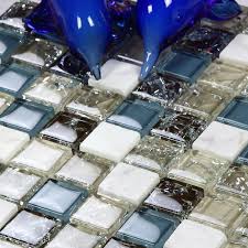 Kitchen backsplash is no more a protective element. Blue Glass Mixed Gray Glass And White Stone Mosaic Tiles Resin Mosaic Kitchen Backsplash Tile Bathroom Shower Fireplace Hallway Mosaic Kitchen Tiles Bathroomtiles Kitchen Aliexpress