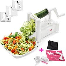 Wonderveg Spiralizer Vegetable Slicer Tri Blade Spiral Slicer Http Freebiefresh Com Wonderveg Spiral Vegetable Slicer Spiralized Vegetables Noodle Maker