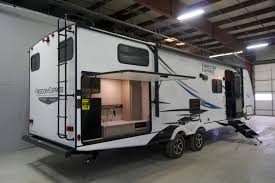 Inside of each trailer, you'll. Freedom Express Ultra Lite 292bhds Travel Trailers By Coachmen Rv