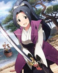 mild mannered longsword miura azusa azusa anime idolmaster