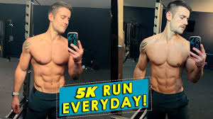 The number of calories you can burn by walking is determined by your body weight and walking pace. What Running A 5k Every Day For A Month Did To This Guy S Body