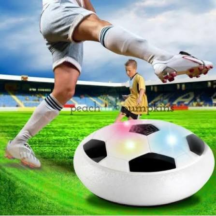 "Glow-in-the-Dark Hover Football: LED Lights for Indoor Fun with Kids and  Toddlers"