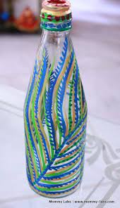 Hand Painted Glass Bottles And Jars Different Ways To Paint Painted Glass Bottles Bottle Painting Painting Glass Jars