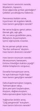 Yusuf Hayaloglu Hani Benim Gencligim 2020 Ilham Verici Sozler Siir Guzel Soz