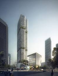 Gallery Of Aedas Releases Plans For Blooming Bamboo Inspired Tower In China 6 Commercial Complex Modern Architecture Design Architecture