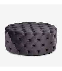 Elegant living room furniture black faux leather large storage ottoman bench 50 $119. Arden Tufted Ottoman Graphite