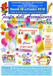 Il primo giorno della scuola primaria ha un qualcosa di magico e di memorabile. La Festa Dell Accoglienza A S 2018 19 Il Punto Quotidiano