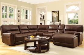 Large brown leather contemporary sectional set with recliner chair portland oregon esf 2146. Sectional Sofas With Storage Ideas On Foter