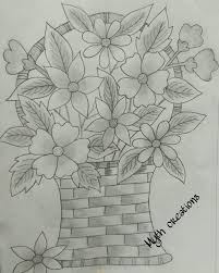 Pencil Shading Drawing Of Flowers Pencildrawing2019 45 beautiful flower drawings and realistic color pencil drawings. pencil shading drawing of flowers