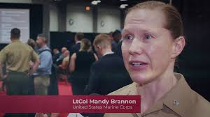 LtCol Mandy Brannon at Modern Day Marine
