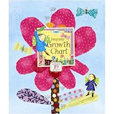 Hot Pink Flower Growth Chart Toy Sense