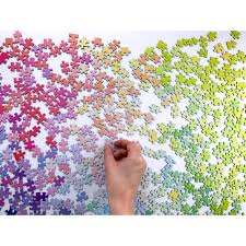 I won't be finishing anytime soon. Gradient Jigsaw Puzzle 1000 Pieces Cloudberries