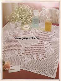 Buyuk Masa Ortusu Dantel Ornekleri Filet Crochet Krose Dantel