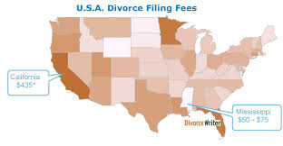 Sadly, over 50% of marriages fail. U S Divorce Filing Fees