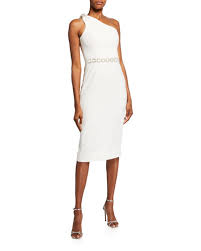Since the style hits below the bustline and skims over your waist and hips, you'll look you want to show off your legs and accentuate your curvy torso. Off White Dress Neiman Marcus