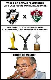 Com o resultado, os tricolores podem perder por um gol de diferença no confronto de volta pela terceira fase da copa do brasil que mesmo assim vai a Veja Memes Da Vitoria Do Vasco Sobre O Fluminense Netvasco