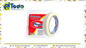 Cinta Masking Tape 1 X 40 Pegafan D Todo Ferretera S A C