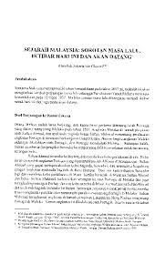 Iktibar kepada diri, bangsa dan negara. Pdf Sejarah Malaysia Sorotan Masa Lalu Iktibar Hari Ini Dan Akan Datang Arsisa Sulong Academia Edu