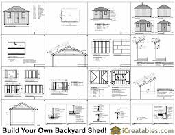 12x16 Hip Roof Plans Example Shed Roof Design Shed Roof Cool Sheds