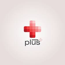 Red Monochromatic Color Plus Vector Logo Design Plus Eps Svg Dxf Jpg Png Red Cross Logo Logo Design Vector Logo