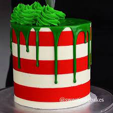 Traditional Colored Christmas Cake Video Christmas Cake Designs Cake Decorating Designs Cake Decorating Techniques