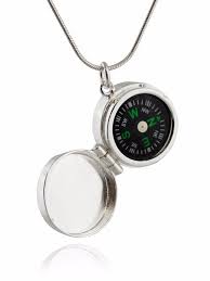 Fashionjunkie4life Sterling Silver Real Working Compass Locket Necklace 18 Snake Chain Walmart Com In 2021 Compass Necklace Sterling Silver Locket Sterling Silver Locket Necklace