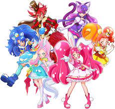 kirakira precure a la mode precure render by a22d magical girl anime anime futari wa pretty cure