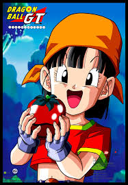 Pan And The Apple Dragon Ball Gt Dragon Ball Dragon Ball Z