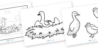 The ugly duckling page 1. The Ugly Duckling Story Coloring Sheets Teacher Made