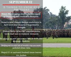 Here are a few links to get. Sept 12 6 Things To Know By 6 Pm Today Myrepublica The New York Times Partner Latest News Of Nepal In English Latest News Articles