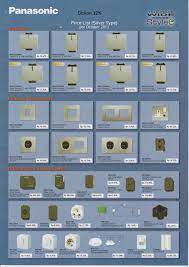 Untuk katalog dapat dilihat di download dari website kami, Panasonic Hw Elektrindo