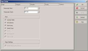 Printing A Gantt Chart In Primavera P6