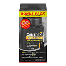 Zantrex Black Rapid Release Weight Loss Supplement 84 Capsules Walmart Com Walmart Com