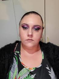 Any tips for a simple purple makeup look?