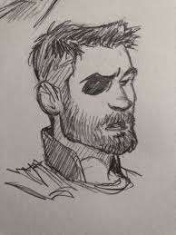 Colored pencil drawing of chris hemsworth as thor. Pin By Alli Phelps On Mcu Avengers Drawings Thor Drawing Marvel Art