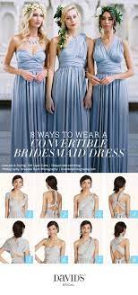 Twice As Nice Convertible Styles David S Bridal Blog Bridesmaid Multi Way Dress Bridal