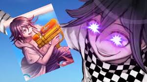 The sprites are themselves early versions of himiko's existing sprites that appeared in development builds of the game: How Kokichi Ouma Probably Got His Abs For Danganronpa S Youtube