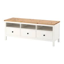Hemnes Szafka Pod Tv Biala Bejca Jasnobrazowy 148x47x57 Cm Zamow Tutaj Ikea In 2020 Hemnes Tv Bench Ikea Hemnes